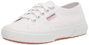 Superga 2750 Cotu Classic Unisex Lace Up Rounded Toe Fashion Shoe Sneaker White