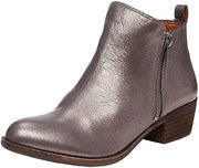 Lucky Brand Womens Basel Old Pewter Western Boot -
