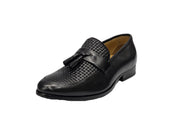 Mens Ace Black Formal Dress Loafers