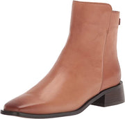 Sam Edelman Thatcher Clt Lt Cuoio Brown Pointed Toe Side Zipper Ankle Boots