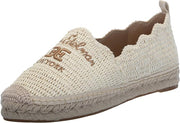 Sam Edelman Karla Linen Pointed Cap Toe SLip On Espadrille Flats Loafers Shoes