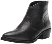 LFL Lust For Life Patron Ankle Boot Black Leather Pointed Boot Western Booties