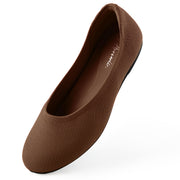 Arromic Flats Round Toe Knit Shoes Comfortable Soft Slip on Dressy Ballet Flats 6.5
