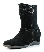 Santana Aquatherm Women's Fiorina2 Black Suede Side Zipper 100% waterproof Boot