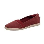 Easy Spirit Bounce Round Dark Red Toe Slip On Ultra Light Cushioned Ballet Flats