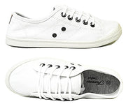 Forever Link Women's Classic Slip-On Comfort Fashion Sneaker, White, (7.5)