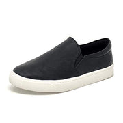 Soda Reign Black Slip On Faux Suede Sneaker, Closed Toe w/Memory Foam Insole