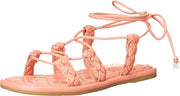 Sam Edelman Zariah Canyon Clay Tie Up Open Toe Flat Strappy Fashion Sandals