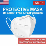 10/50/100 Pcs White KN 95 Protective 5 Layer Face Mask Disposable Masks