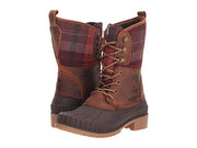 Kamik Sienna 2 Women's Boot Brown Lace Up Lugged Sole Waterproof Snow Boots