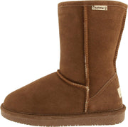 Bearpaw emma Short Hickory Suede Fur Lined Boots