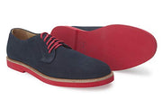 Soul 36 Grant Navy Suede Casual Lace Up Oxfords Suede Casual Shoes
