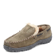 Clarks Venetian Sage Suede Moccasin Slip On Rounded Toe Indoor Outdoor Mules
