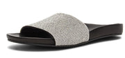 Schutz x REVOLVE Kallana Slip-on Crystal Slide Black Mules Flats Slides Sandals