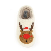 S+R Women's Holiday Graphic Cozy Slide Christmas Fashion Slip On Home Slippers 11