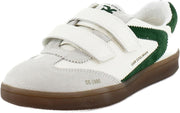 Sam Edelman Talia Optic White/Bright Pine Rounded Toe Low Top Flat Sneakers