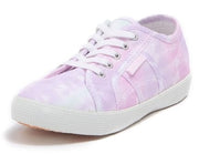 Superga Classic Lace-Up Low Top Sneaker VIO TIEDYE