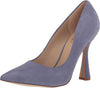 Sam Edelman Antonia Dusty Violet Pointed Toe Slip On Spool Heel Fashion Pumps