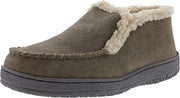 Clarks Men's Suede Leather Sherpa Lined Ankle Booties Rounded Toe Venetian