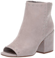 Circus by Sam Edelman Fog Grey Kathi Microsuede Studded Open Toe Ankle Boots