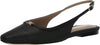 Sam Edelman Cleo Black Weave Fashion SlingBack Pointed Toe Buckle Flat Shoes