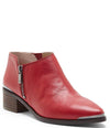 Lucky Brand Women's Koben Garnet Red Pointed Toe Riding Ankle Booties