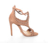 Schutz Amandinha Heeled Open Toe Sandals Saddle Brown Tan Open toe Pumps (6)
