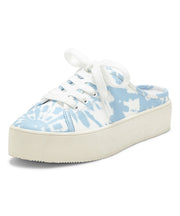 Jessica Simpson Eyden lace-up Mules Sneaker (8.5, BRIGHT WHITE COMBO)