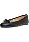 Steve Madden Felicia Black Suede Slip On Rounded Closed Toe Flexible Ballet Flats
