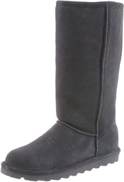BEARPAW Women's ELLE Tall Fashion Boot, Charcoal, (12)