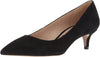 Sam Edelman Dori Black Suede Slip On Pointed Toe Kitten Heel Fashion Pumps
