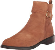 Sam Edelman Nolynn Saddle Leather Fashion Buckle Rounded Toe Ankle Booties