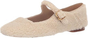 Sam Edelman Michaela Nature Mist Mary Jane Ankle Strap Squared Toe Flats