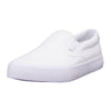 Lugz Clipper White Fashion Slip On Rounded Toe Canvas Platform Sneakers 6.5