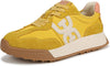 Sam Edelman Langley Saffron Yellow/Cream Chunky Platform Low Top Flat Sneakers