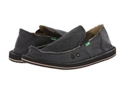 Sanuk Vagabond Sidewalk Surfers Slip On Loafers CHARCOAL