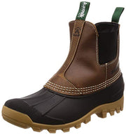 Kamik Yukon C Dark Brown Waterproof Leather Rubber Pull On Durable Snow Boots