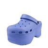 Cape Robbin Gardener Blue Platform Clogs Slippers Fashion Comfortable Shoes