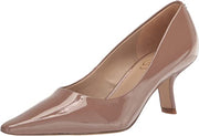 Sam Edelman Bianka Soft Taupe Pointed Toe Kitten Heel Slip On Fashion Wide Pumps