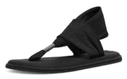 Sanuk Yoga Sling 2 Black Slip On Lightweight Ankle Strap Cushioned Sandals