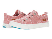 Blowfish Malibu Women's Play Slip On Comfort Fashion Sneaker Dusty Pink Hip smokedTwill