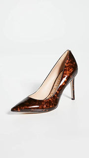 Sam Edelman Hazel Tortoise Stiletto Pointy Closed Toe Dress Pump Shoes