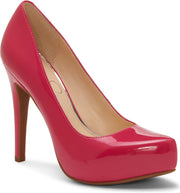 Jessica Simpson Parisah Perfectly Pink Patent Leather Platform High Heel Pumps