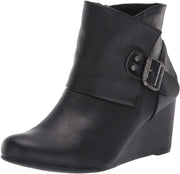 Blowfish Malibu Women's Baldwin Black Adobe Wedge Fashion Boot