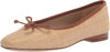 Sam Edelman Meadow Bleached Beechwood Slip On Square Toe Bow Detail Ballet Flats