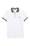 Roberto Cavalli Contrast Trim Short Sleeve Polo BIANCO FSR623KB00500001
