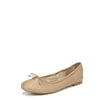 Sam Edelman Felicia Beige Leather Fashion Slip On Lace Comfort Ballet Flats Wide