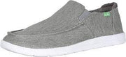 Sanuk Hi Five Grey Lightweight Slip On Breathable Cushioned Low Top Sneakers
