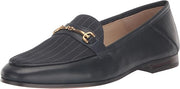 Sam Edelman Loraine Spec Navy Leather Almond Toe Slip On Classic Vamp Loafers