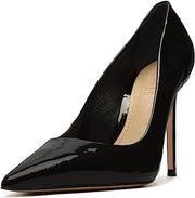 Schutz Lou Black Patent Classic Womens Slip On Pointed Toe Stiletto Heeled Pumps